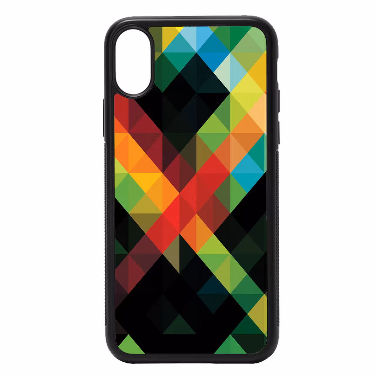 کاور طرح رنگارنگ کد 110540819 مناسب برای گوشی موبایل اپل iphone xs max