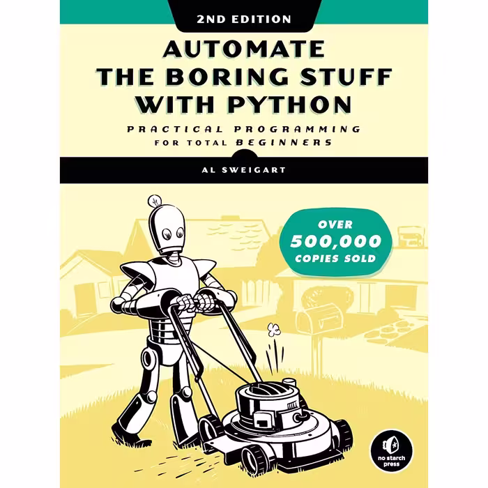 کتاب Automate the Boring Stuff with Python اثر Al Sweigart انتشارات No Starch Press