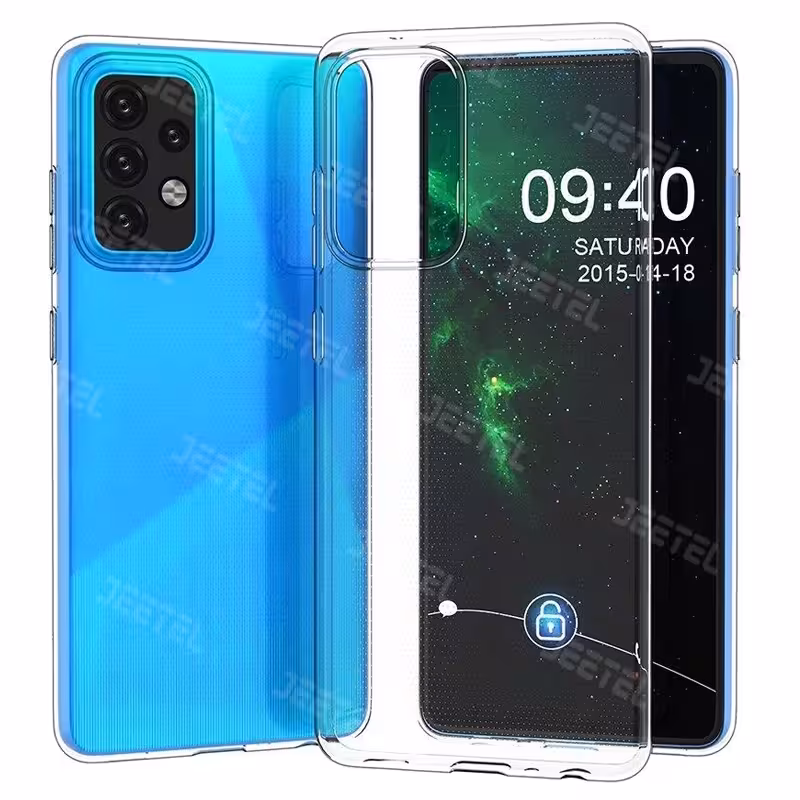 قاب گوشی ژله ای شفاف طرح Slim مناسب برای Samsung Galaxy A52 / A52S