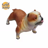 فیگور سگ بولداگ قهوه ای مک تویز (Mak Toys)