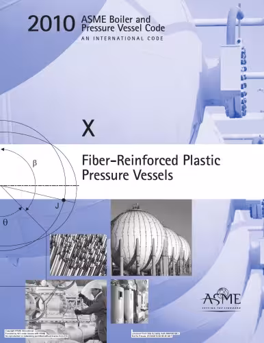󾕇 دانلود کتاب ASME Bpvc 2010 - Section X - FIBer-Reinforced Plastic Pressure Vessels, 2011 - دانلود کتاب های دانشگاهی