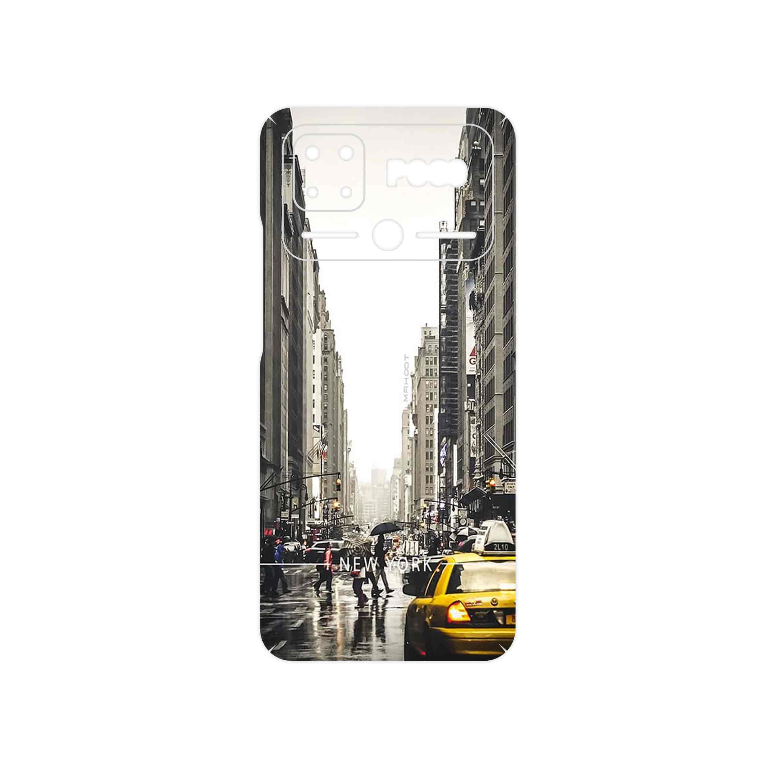 برچسب پوششی ماهوت مدل New_York_City مناسب برای گوشی موبایل شیائومی Poco C40