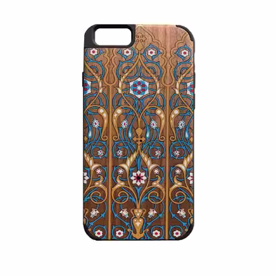 کاور طرح اسلیمی مدل WOODR04 مناسب برای گوشی موبایل اپل iphone 6/6S