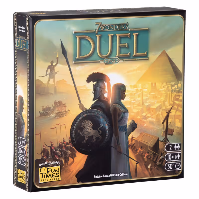 بازی فکری مدل 7Wonders duel | چاوه