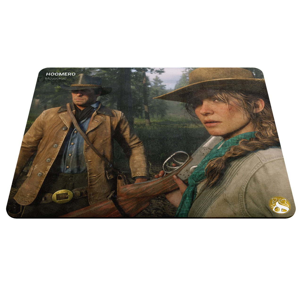 ماوس پد هومرو مدل A4517 طرح بازی Red Dead Redemption