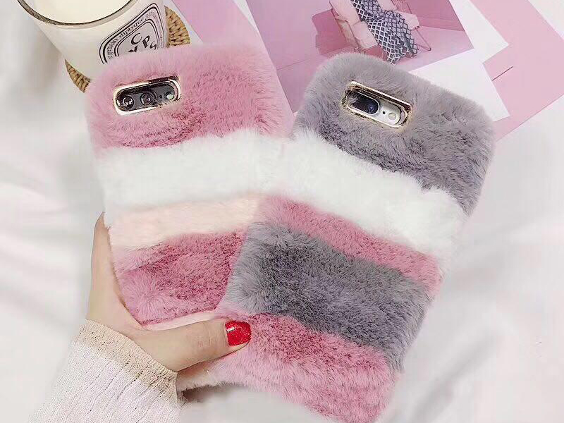 قاب طرح پشمالو رنگی مناسب برای گوشی موبایل اپل آیفون 6 پلاس