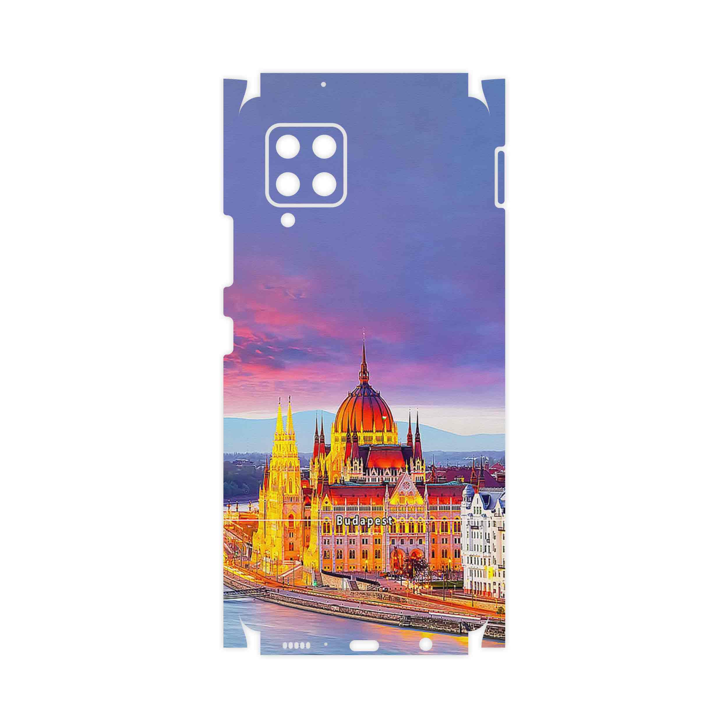 برچسب پوششی ماهوت مدل City of Budapest-FullSkin مناسب برای گوشی موبایل سامسونگ Galaxy A42