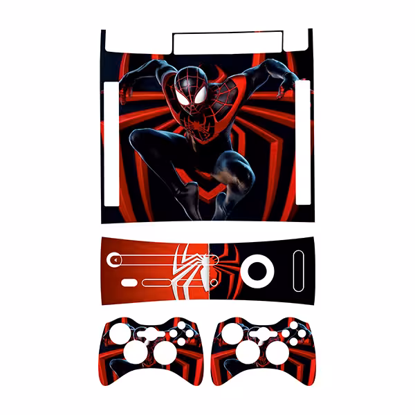 برچسب ایکس باکس 360 توییجین وموییجین مدل آرکید Spiderman 06 مجموعه 4 عددی