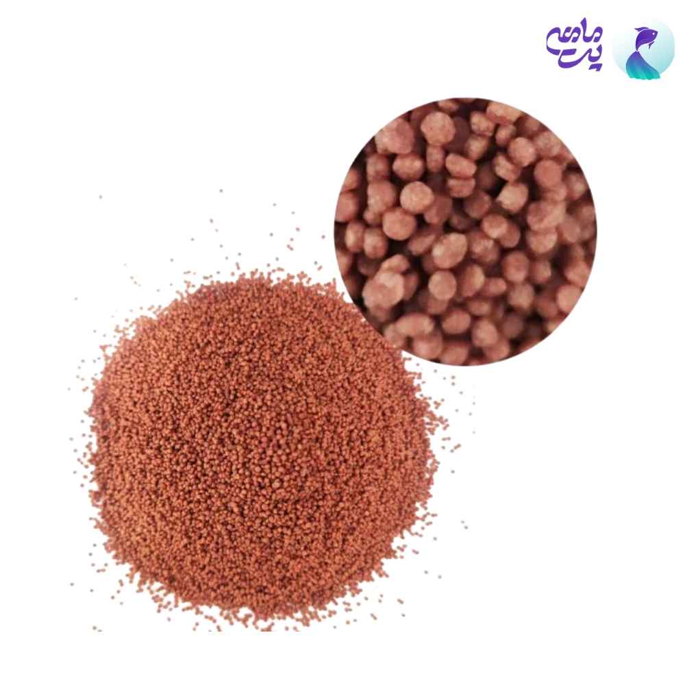 غذای فلوت (رو آبی) ماهی سایز 4 میلی متر 500 گرمی