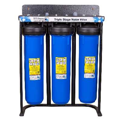 پیش فیلتراسیون سوفیلتر مدل 3 مرحله جامبو به همراه فیلتر کد J3 مجموعه 4 عددی