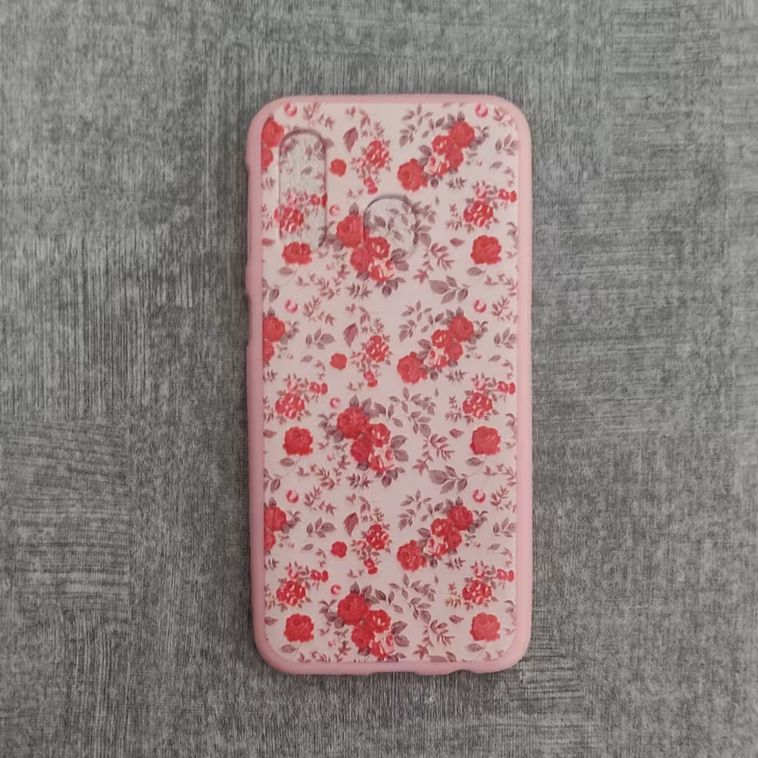 کاور طرح گل مدل‌ B0K مناسب برای گوشی موبایل سامسونگ  Galaxy A40