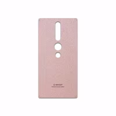 برچسب پوششی ماهوت مدل Rose Gold Leather مناسب برای گوشی موبایل لنوو Phab2 Pro
