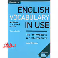 english vocabulary in use Pre intermediate and intermediate 4 edition - فروشگاه کتاب اشراق