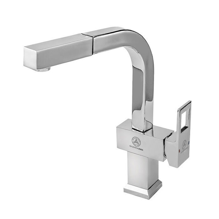 شیر ظرفشویی شاوری قهرمان مدل فلت رویال