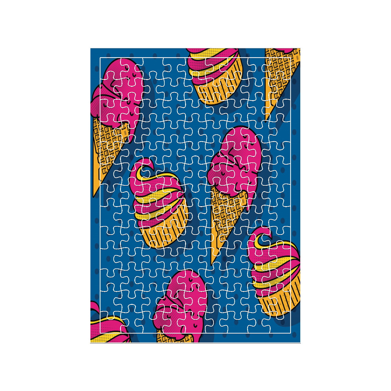 پازل 117 تکه مدل بستنی کد 397