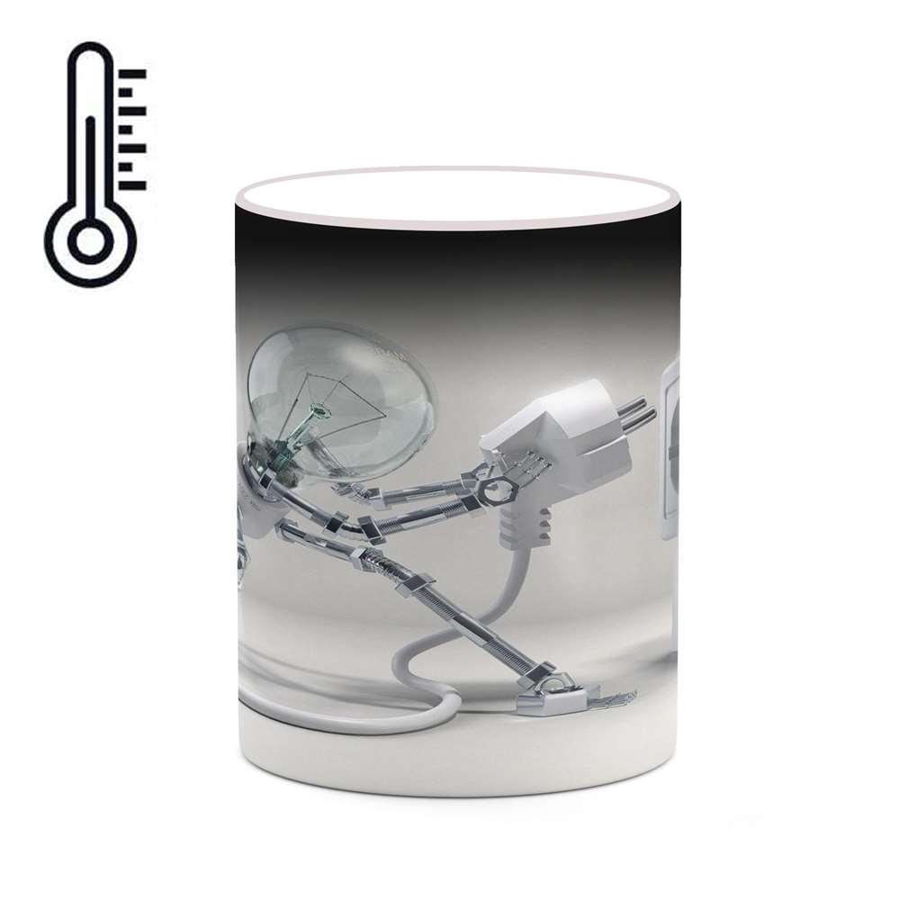 ماگ حرارتی کاکتی طرح فانتزی مدل mgh18141