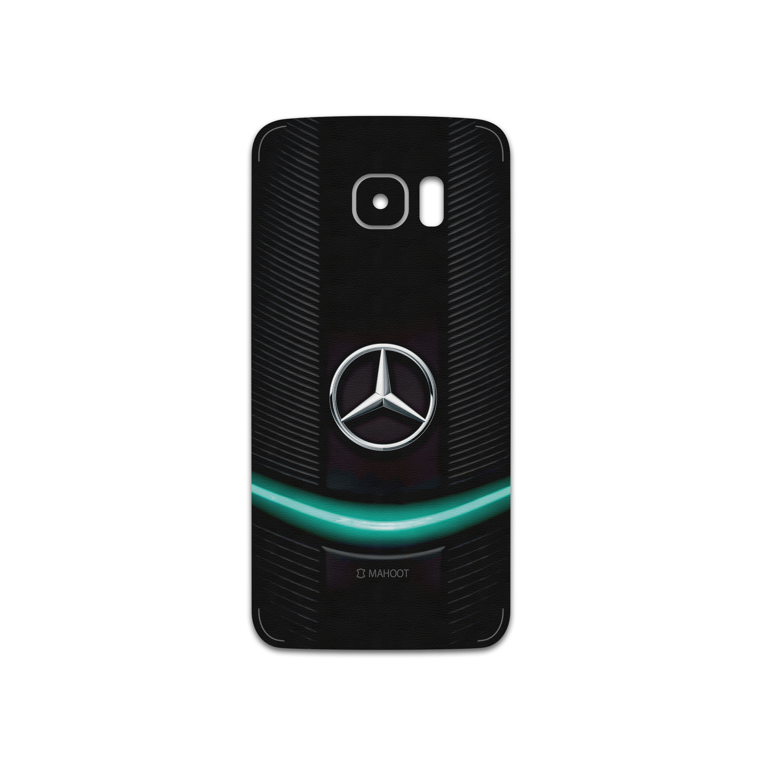 برچسب پوششی ماهوت مدل Mercedes-Benz مناسب برای گوشی موبایل سامسونگ Galaxy S7 Edge