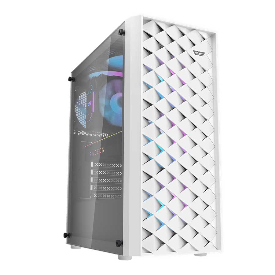 قیمت و خرید کیس کامپیوتر دارک فلش مدل DK351 ATX WHITE | یاس ارتباط