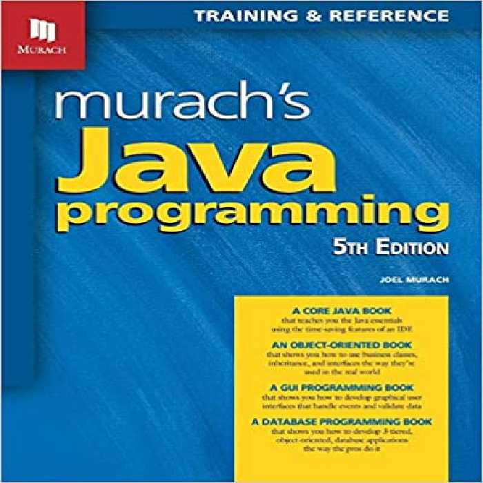 خرید و دانلود نسخه کامل کتاب Murach&#039;s Java Programming (5th Edition) - pdf