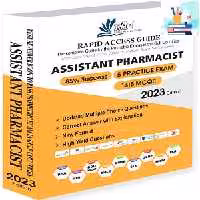 Assistant Pharmacist Exam Book Prometric Questions MCQ 2023