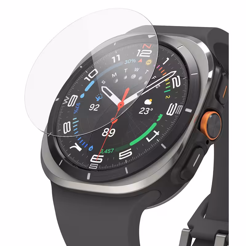 محافظ صفحه نمایش شیشه ای بادیگارد مدل GW مناسب برای ساعت هوشمند سامسونگ Galaxy Watch Ultra | کالا برتری