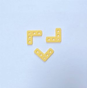 بسته 6 عددی سازه پلاستیکی 90 درجه تخت