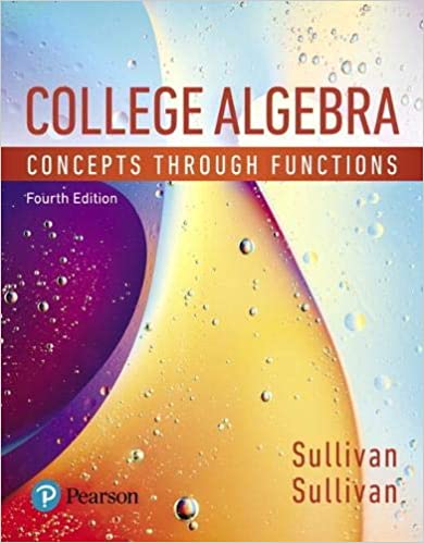 خرید و دانلود نسخه کامل کتاب College Algebra: Concepts Through Functions (4th Edition) - pdf