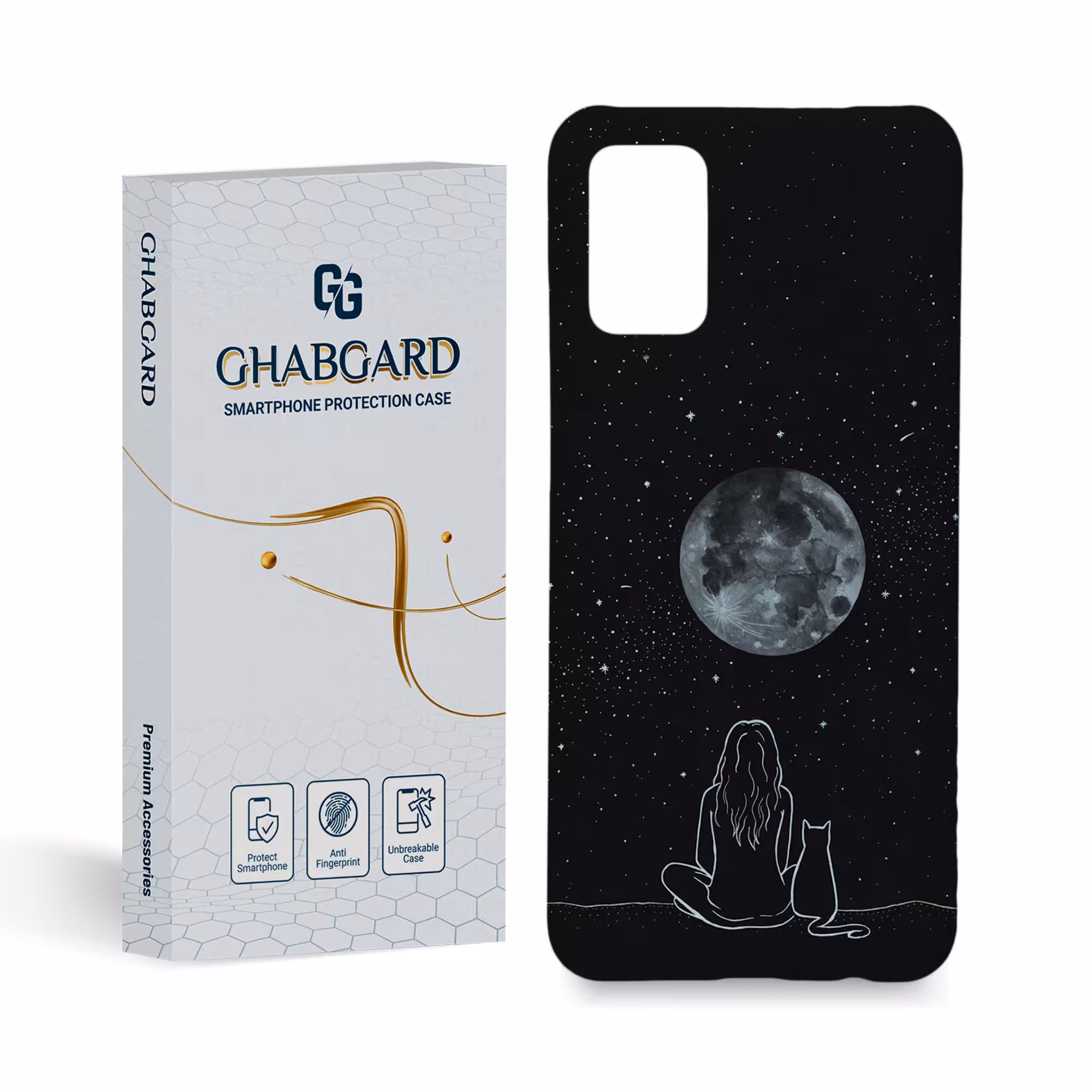 کاور قاب گارد مدل دخترانه مناسب برای گوشی موبایل سامسونگ galaxy a02s