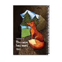 دفتر سیمی 100 برگ جلد پرسی الیپون کد 241