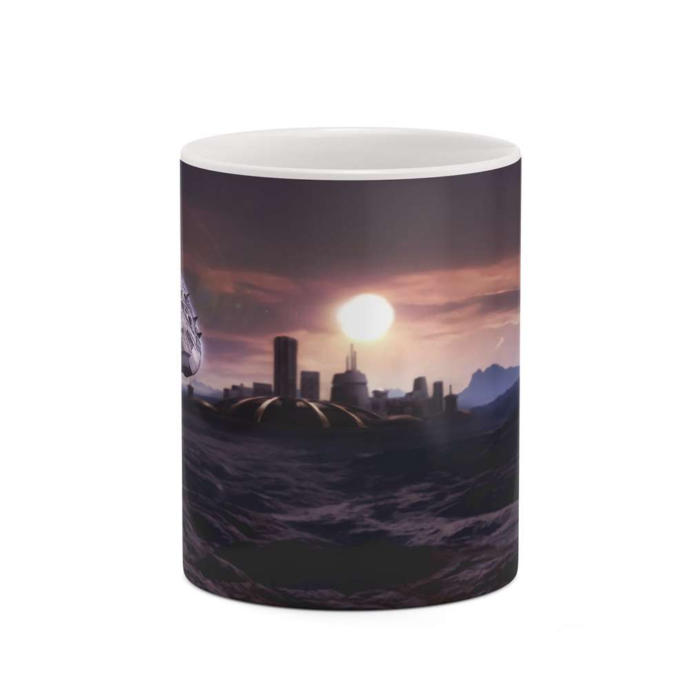 ماگ کاکتی طرح فضا و کهکشان مدل mgh19972