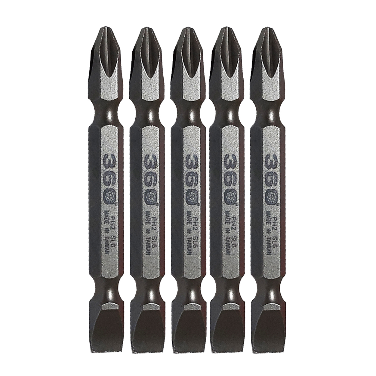 سری پیچ گوشتی یک سر چهار سو یک سر دو سو 360 مدل HT -00760 مجموعه 5 عددی