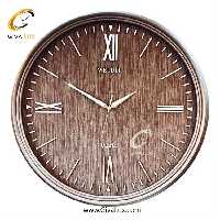 ساعت دیواری اورجینال ولدر PVC نقره ای| کد رفرنس 7015