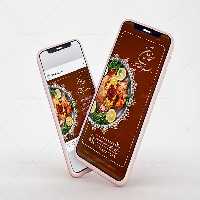 بنر و استوری اینستاگرام رستوران | گرافیک با طعم تربچه