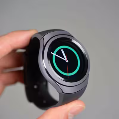 برچسب ماهوت طرح Matte-Silver مناسب برای ساعت هوشمند سامسونگ Galaxy Gear S2