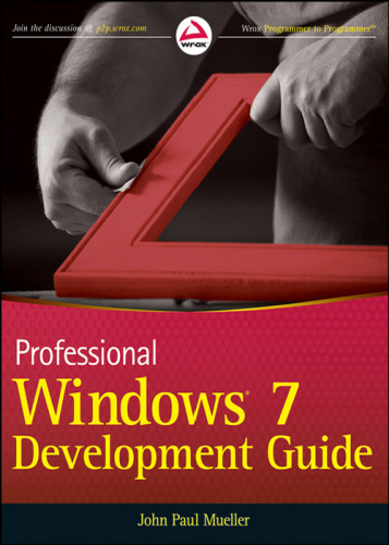 خرید و دانلود نسخه کامل کتاب Professional Windows 7 Development Guide