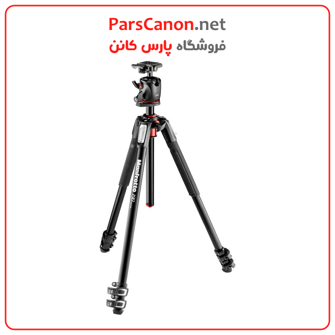 سه پایه عکاسی مانفرتو Manfrotto MK190XPRO3-BHQ2 Aluminum Tripod with XPRO Ball Head and 200PL QR Plate