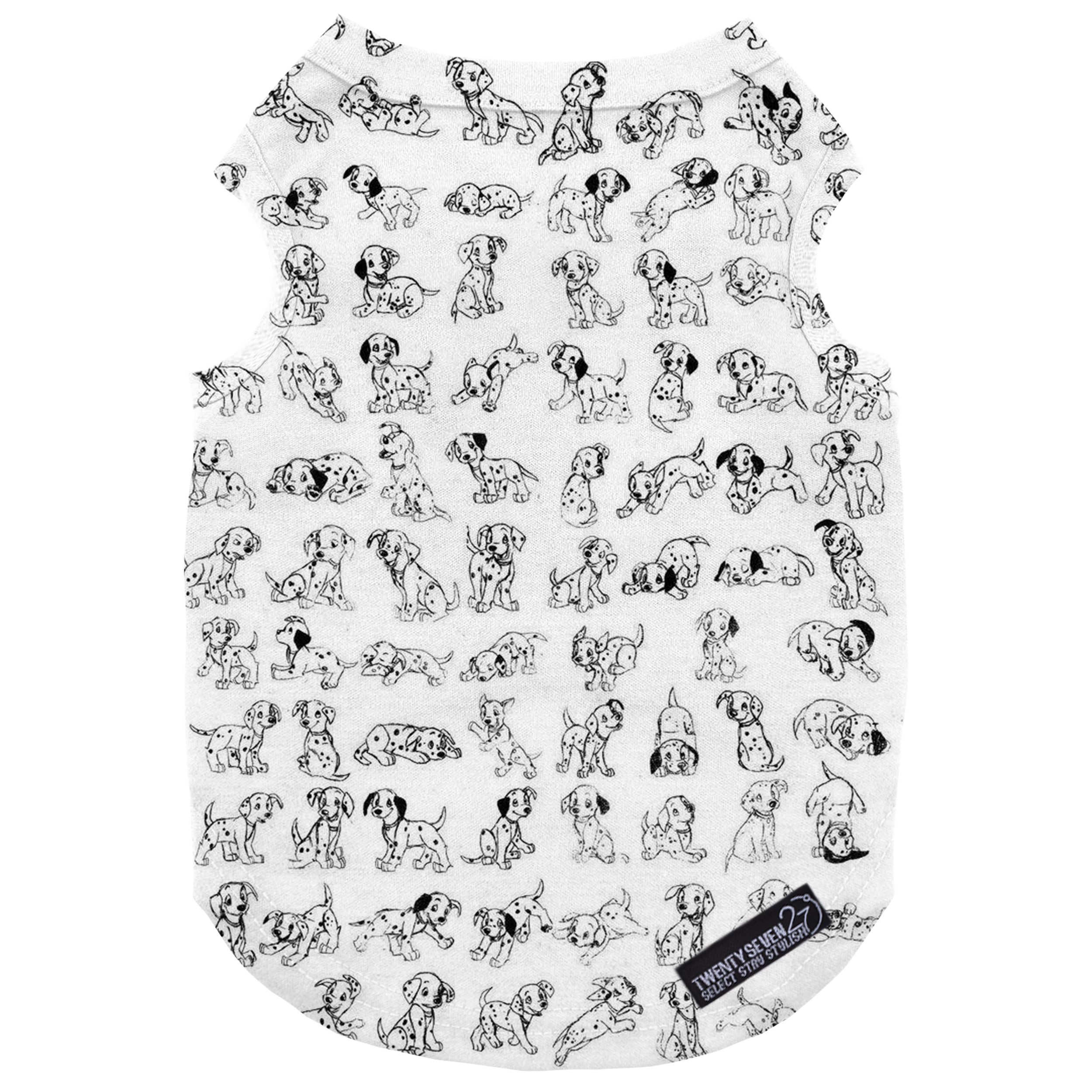 لباس سگ و گربه 27 طرح 101 Dalmatians DOGs کد MH390 سایز S
