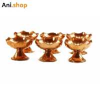 بستنی خوری 6 تایی مسی کد41