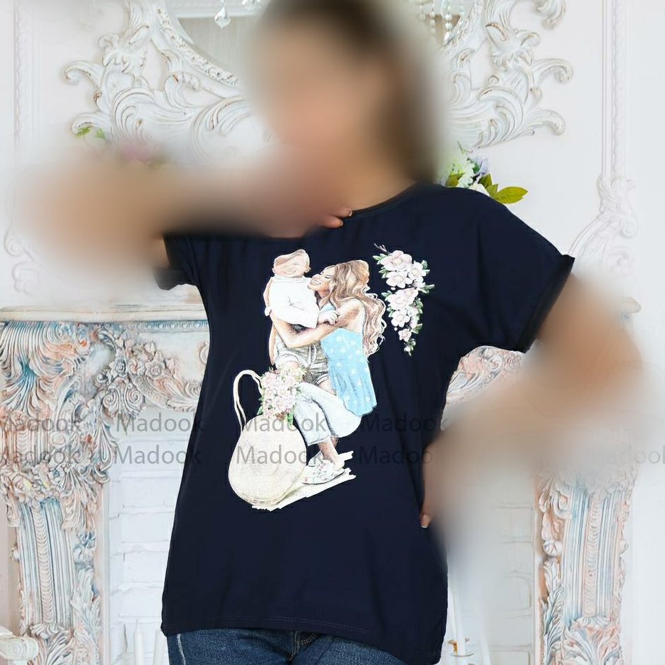 تیشرت چاپی زنانه