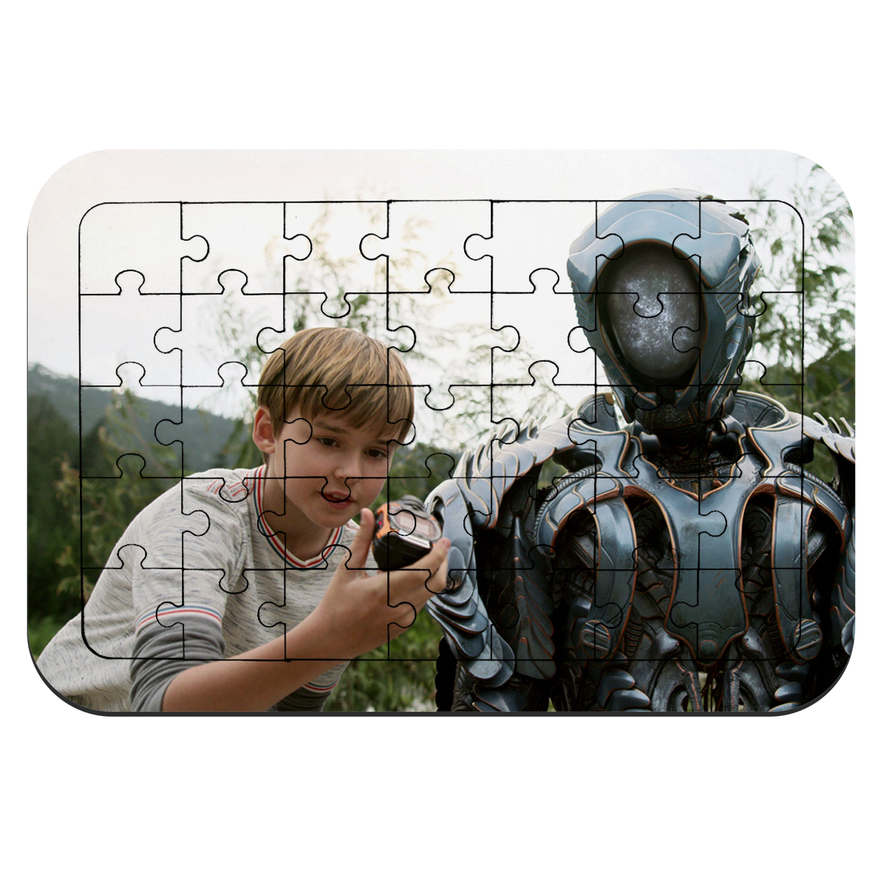 پازل 35 تکه طرح سریال گمشده در فضا مدل NI1383