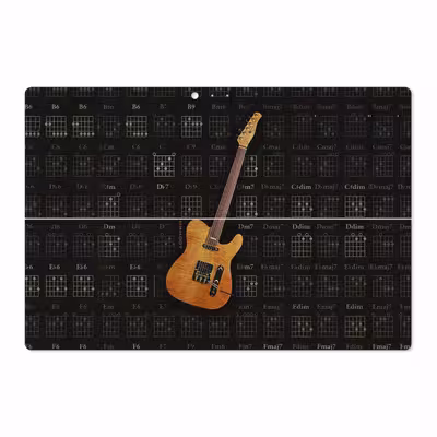 برچسب پوششی ماهوت مدل Guitar-Instrument مناسب برای تبلت مایکروسافت Surface Pro 3 2014