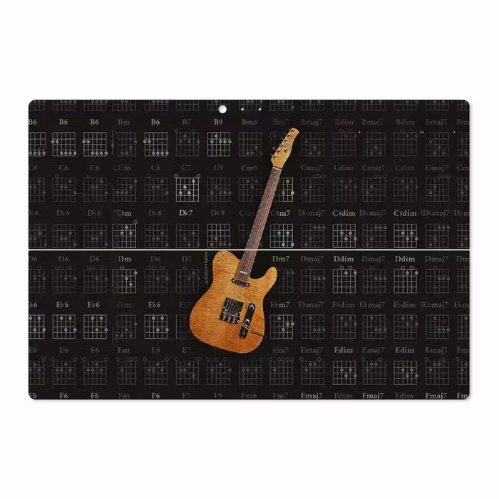 برچسب پوششی ماهوت مدل Guitar-Instrument مناسب برای تبلت مایکروسافت Surface Pro 3 2014