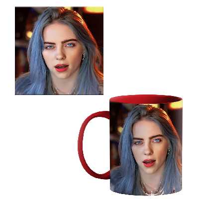 ماگ طرح بیلی آیلیش کد 1500 به همراه زیر لیوانی