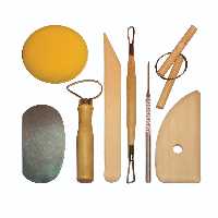 ابزار سفالگری مدل RImaaa-01 کد 164683 مجموعه 10 عددی