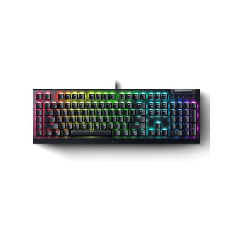 Razer BlackWidow V4 X | گزینهای مقاوم و جذاب برای گیمرها