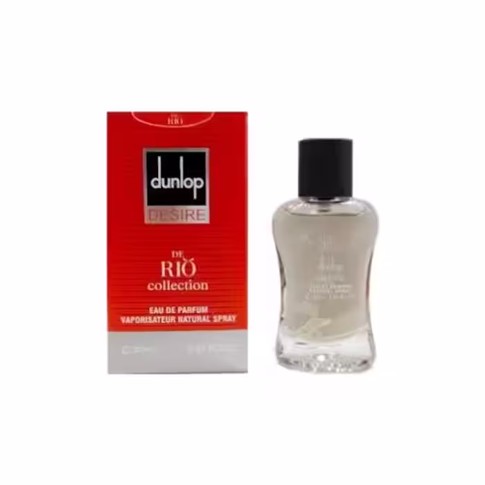 عطر ادکلن مردانه دانهیل قرمز ریو کالکشن مدل ریو دانلوپ دیزایر (Rio Dunlop Desire) حجم 20 میل
