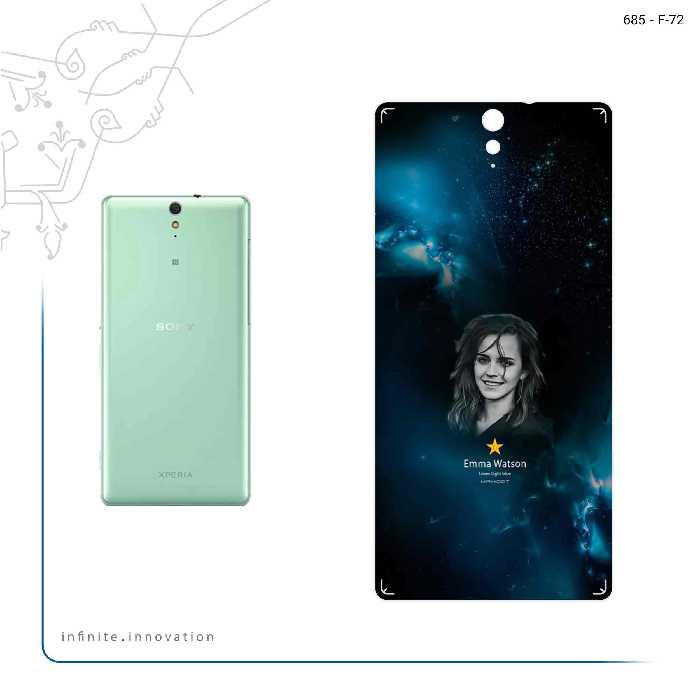 برچسب پوششی ماهوت مدل Emma Watson مناسب برای گوشی موبایل سونی Xperia C5