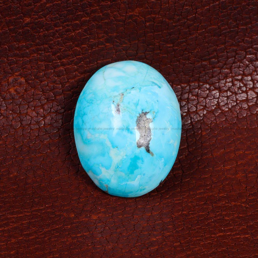 نگین فیروزه شجری کد 14413 - جواهری مشاهیر