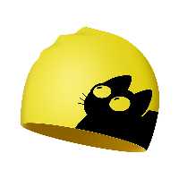 کلاه شنا طرح گربه مدل SY-403 | چاوه