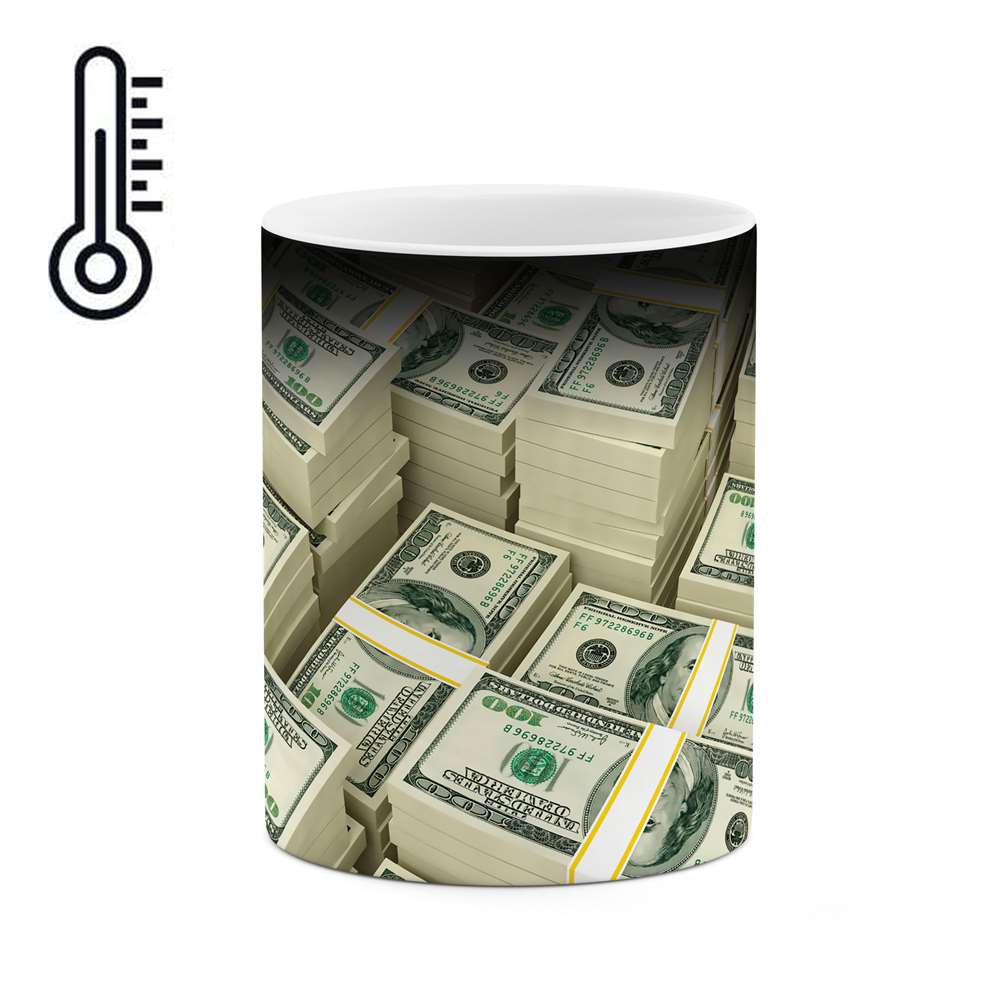 ماگ حرارتی طرح دلار مدل mgh04582